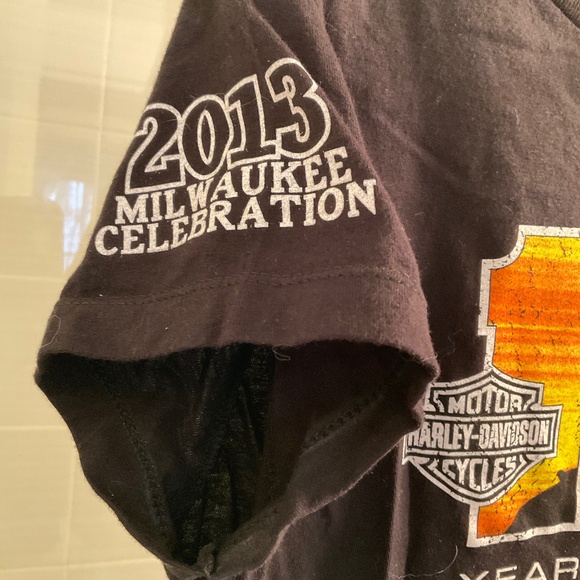 Official Harley Davidson 110th Anniversary Tee - Picture 4 of 8